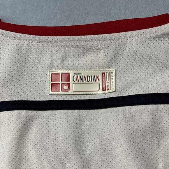 Molson Canadian Hockey Jersey Mens XXL White Officially Licensed READ - Picture 9 of 16